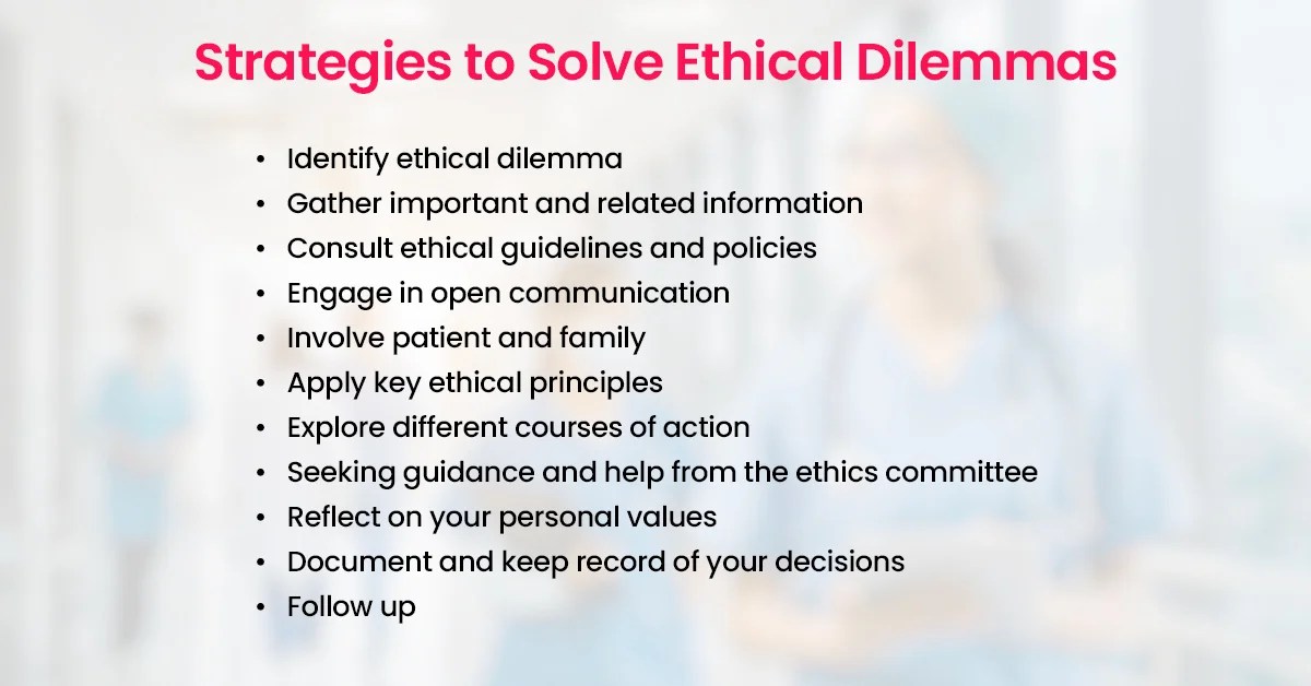 Understanding Ethical Dilemmas in Nursing