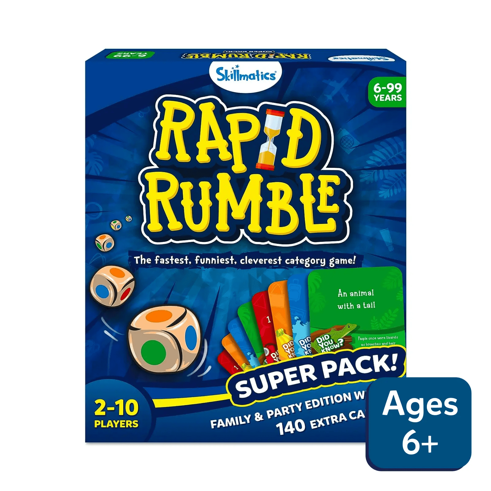 Rapid Rumble Superpack Board game (ages 6+) Skillmatics US