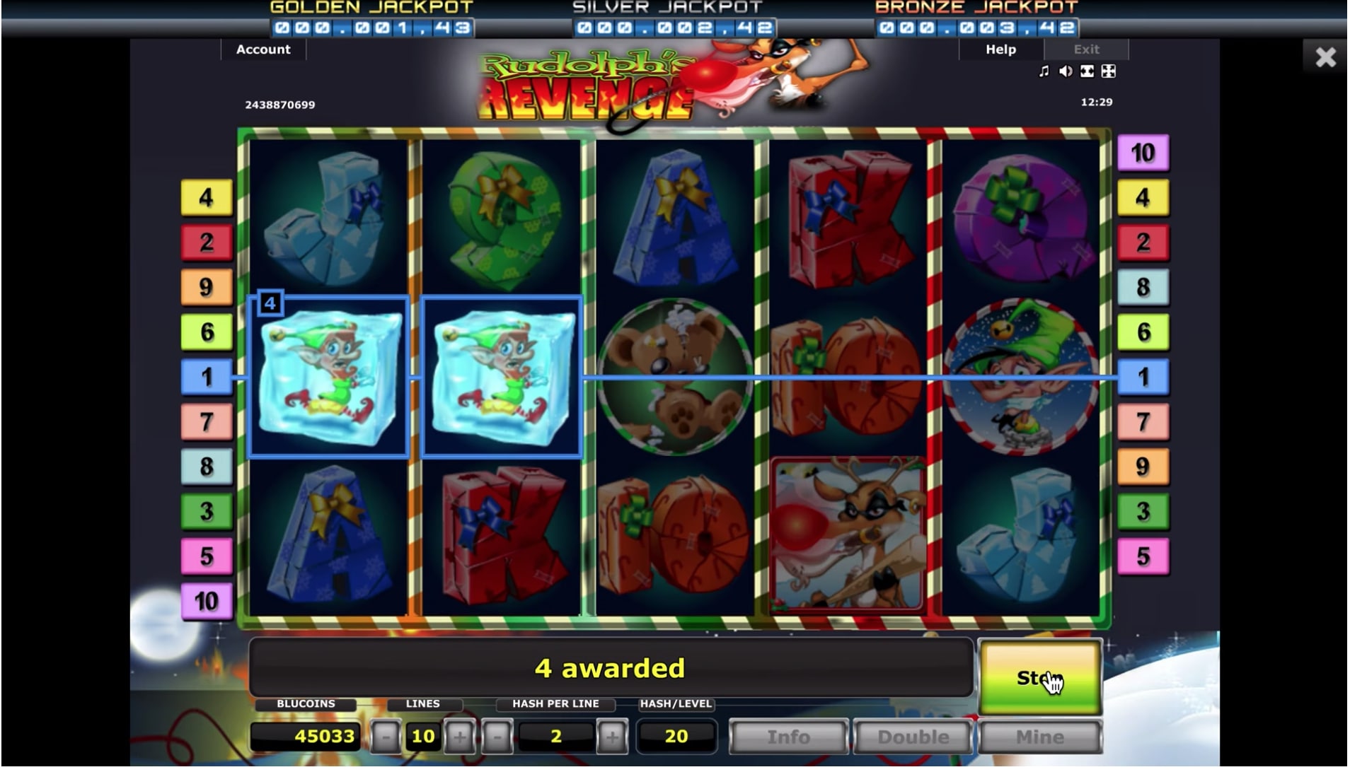 Rudolph's Revenge SkillmineGames Rudolph's Revenge