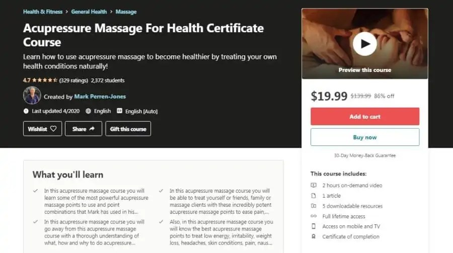 Top 7+ Best Free Online Acupressure Courses 2024