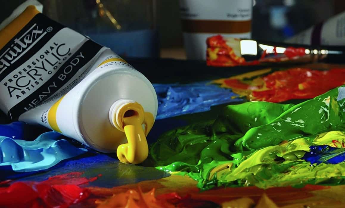 Different Grades and Types of Acrylic Paint.