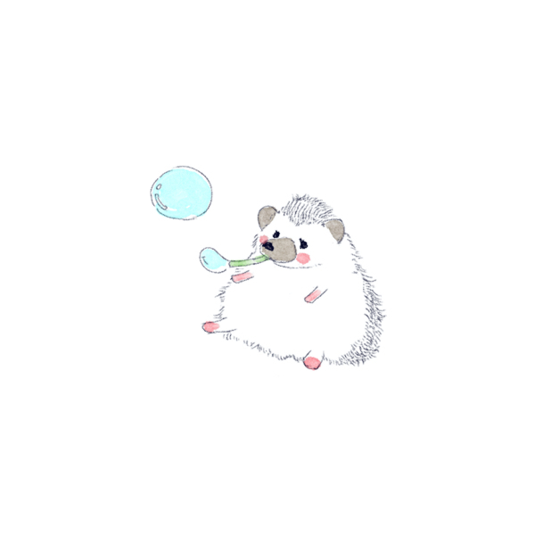 ハリネズミ 結婚イラスト／無料イラストなら「イラストAc」 イラスト: ハリネズミのソフィー