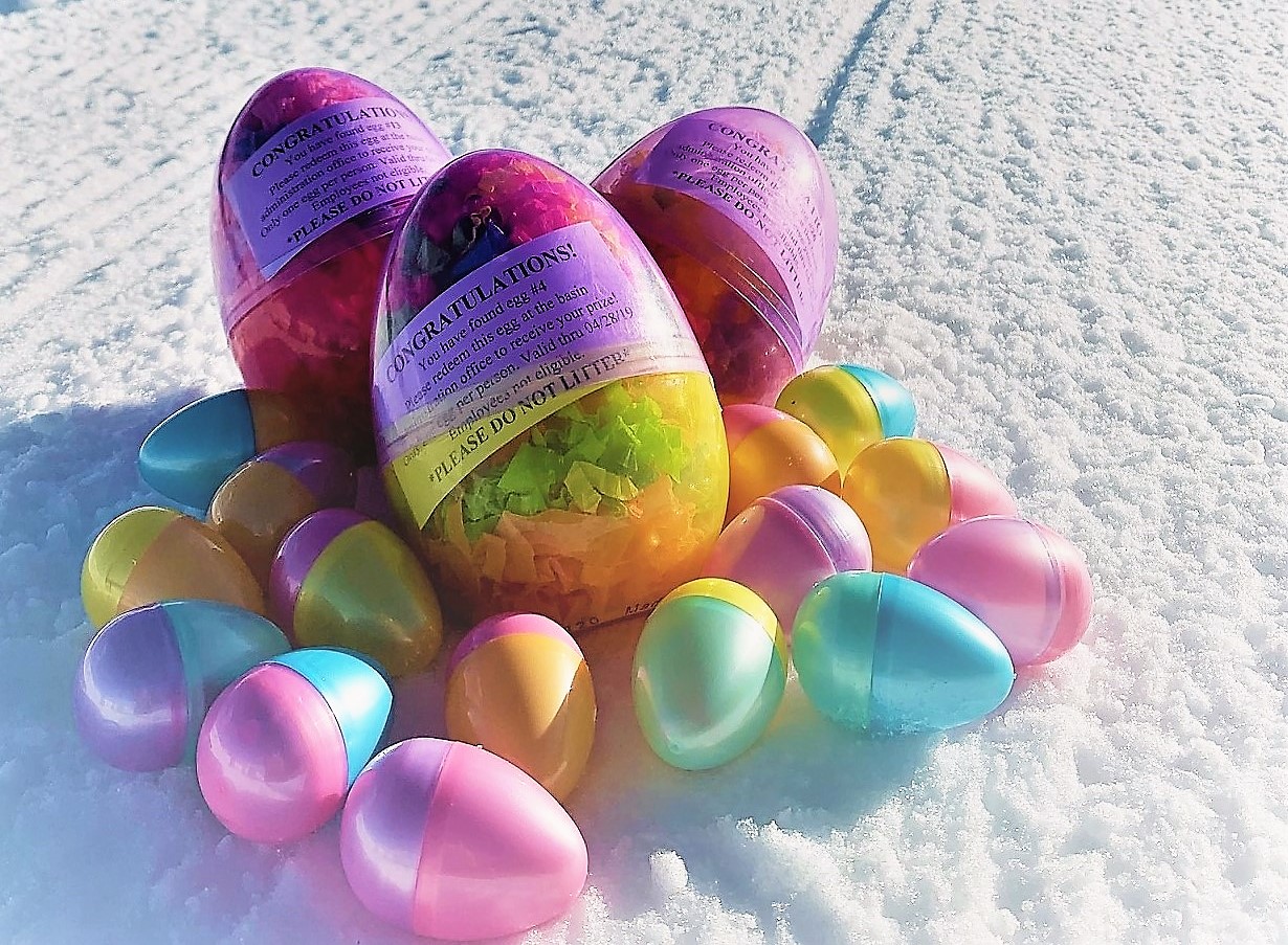 Loveland's Amazing Giant Easter Egg Hunt Loveland Ski Area Colorado Ski Snowboarding Resort