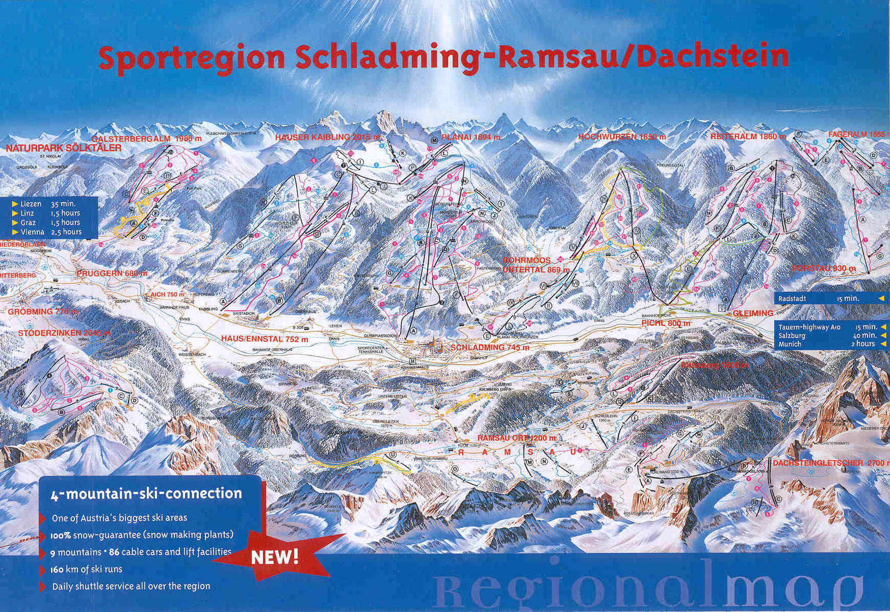 Schladming Landkarte Naljutiti se Tata razabrati schladming mapa radnja interni semestar