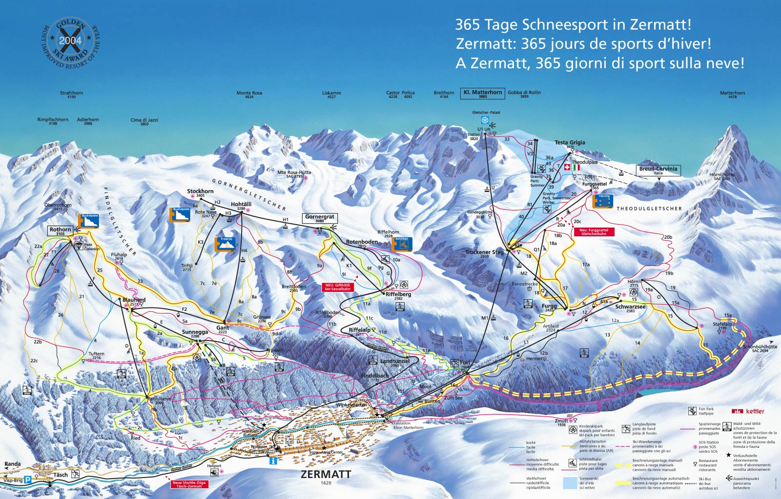 Matterhorn (Zermatt/ BreuilCervinia/ Valtournenche)