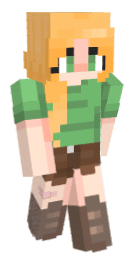 Alex Orange Hair Minecraft Skin