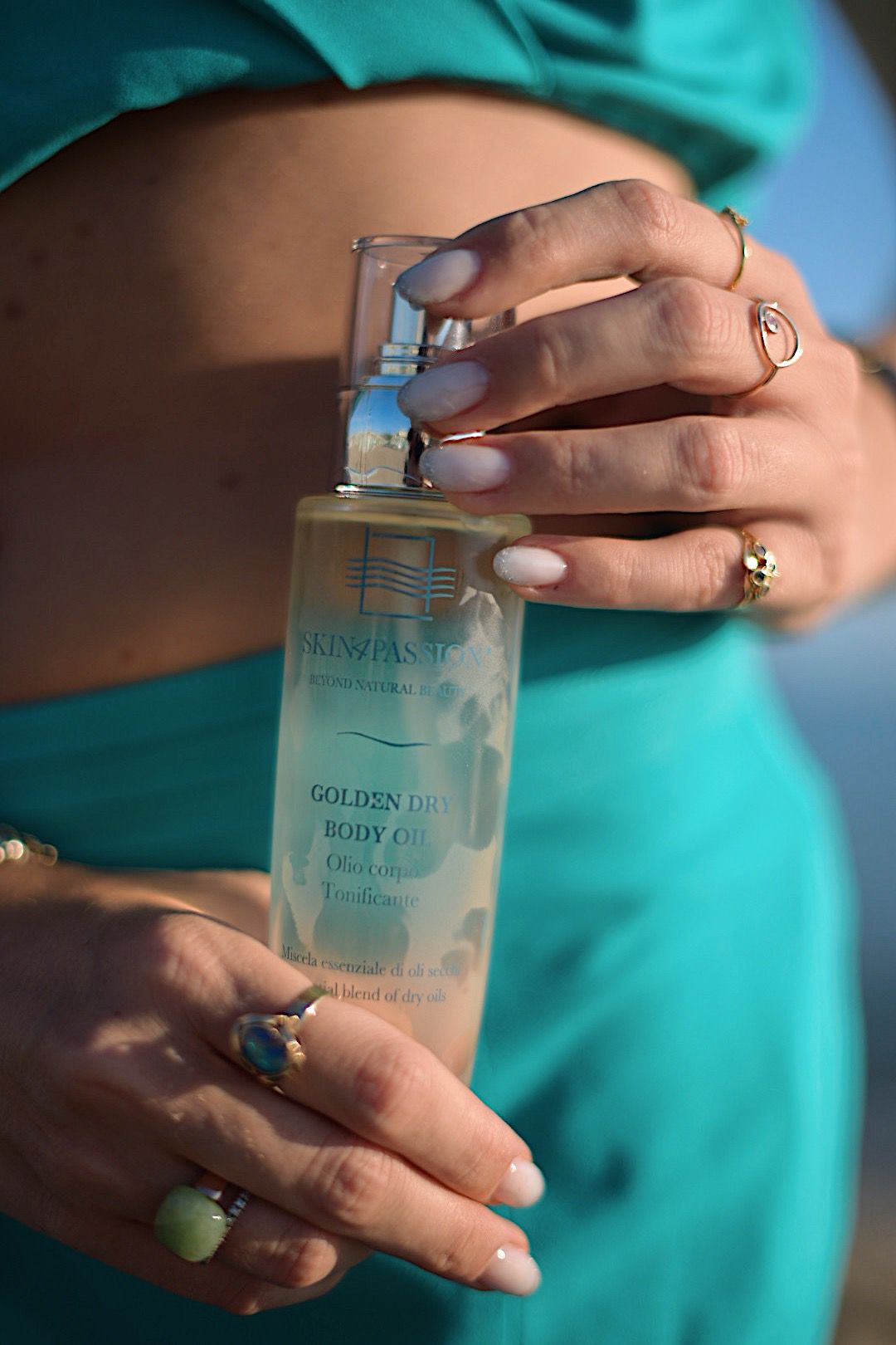 Golden Dry Body Oil Skin4Passion Beyond Natural Beauty