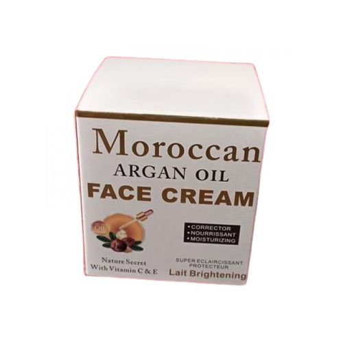 Moroccan Argan Oil Brightening Face Cream. Soften, Lightens & Clears