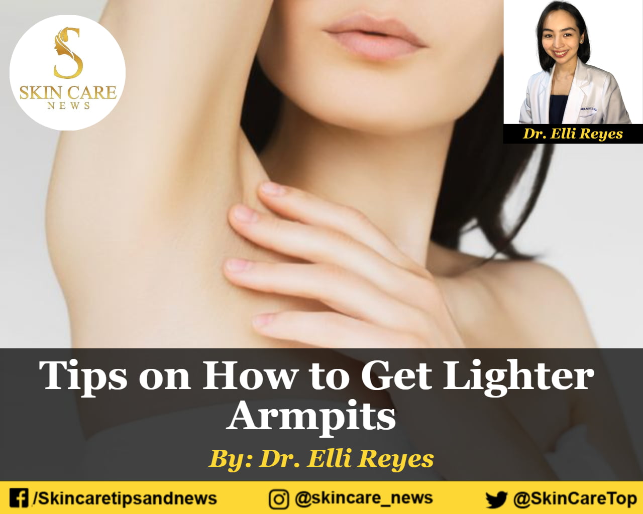 TIPS ON HOW TO GET LIGHTER DARK ARMPITS