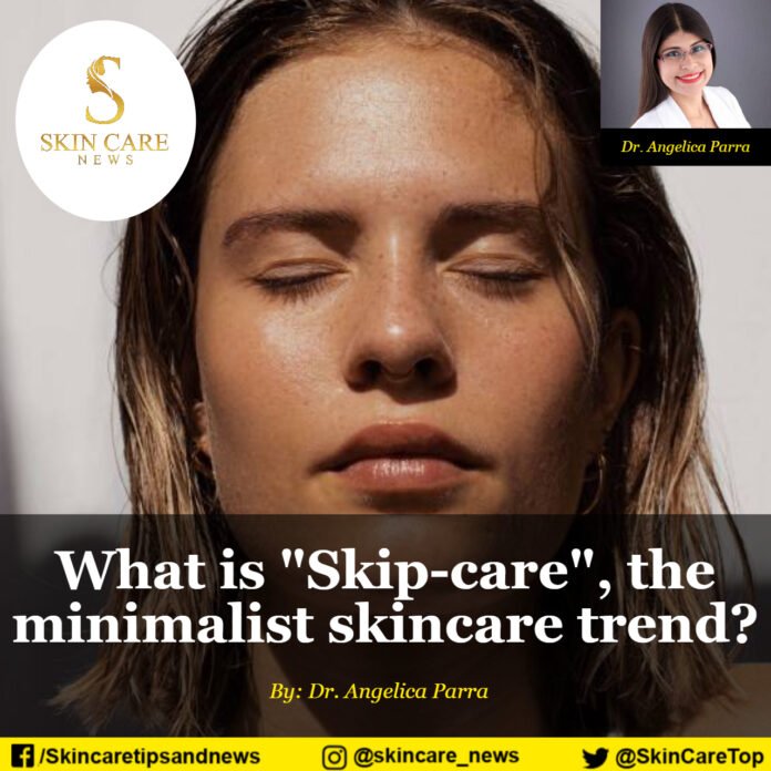 What is Skipcare, the minimalist skincare trend? Skincare News