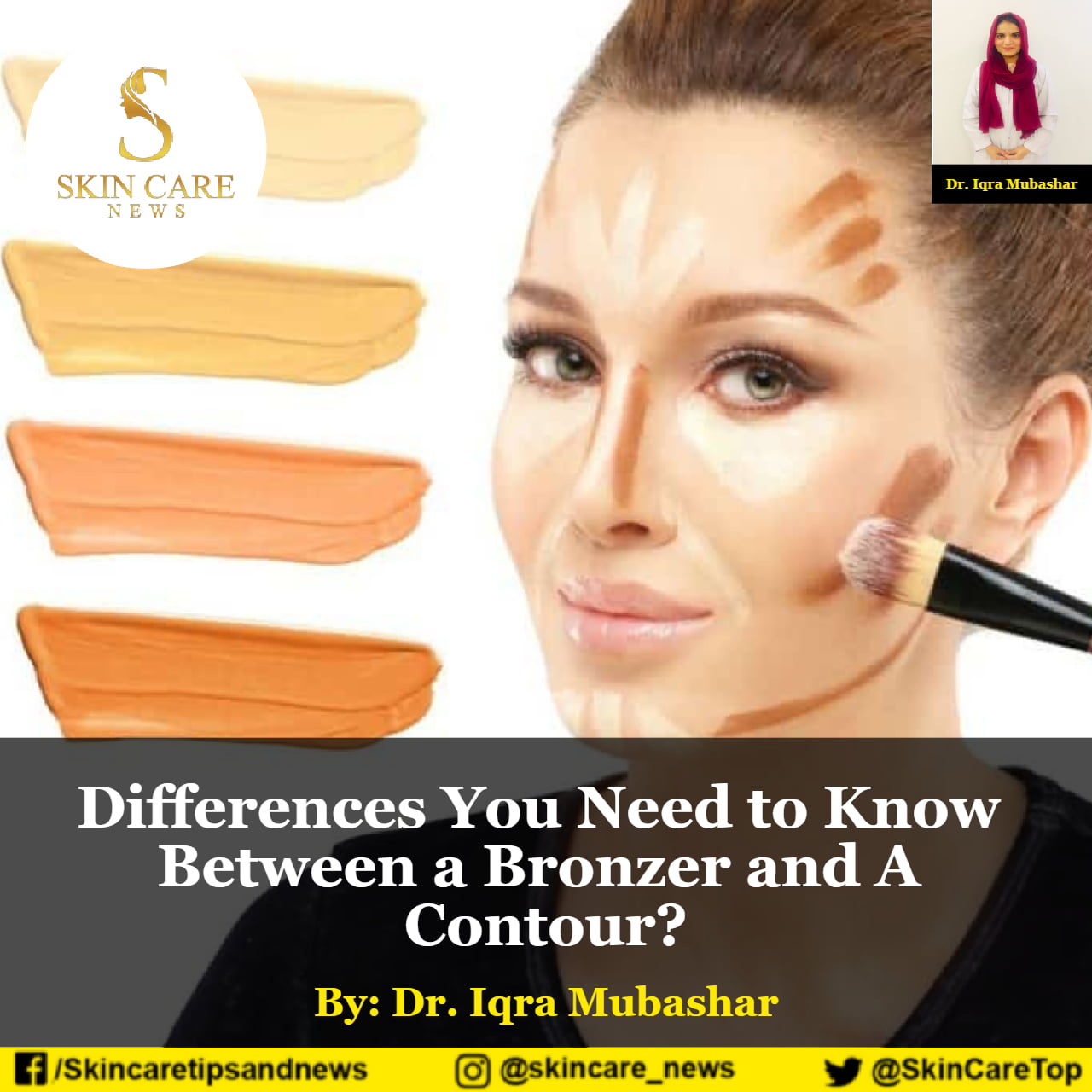 Differences You Need to Know Between a Bronzer and A Contour?