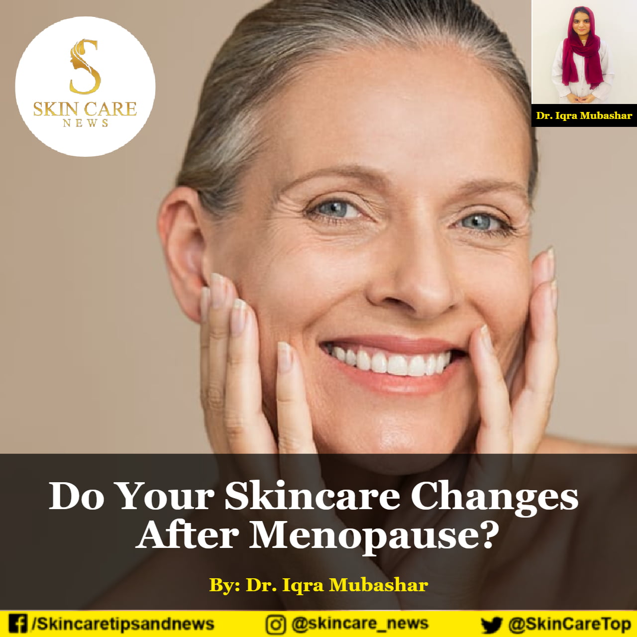 Do Your Skincare Changes After Menopause?