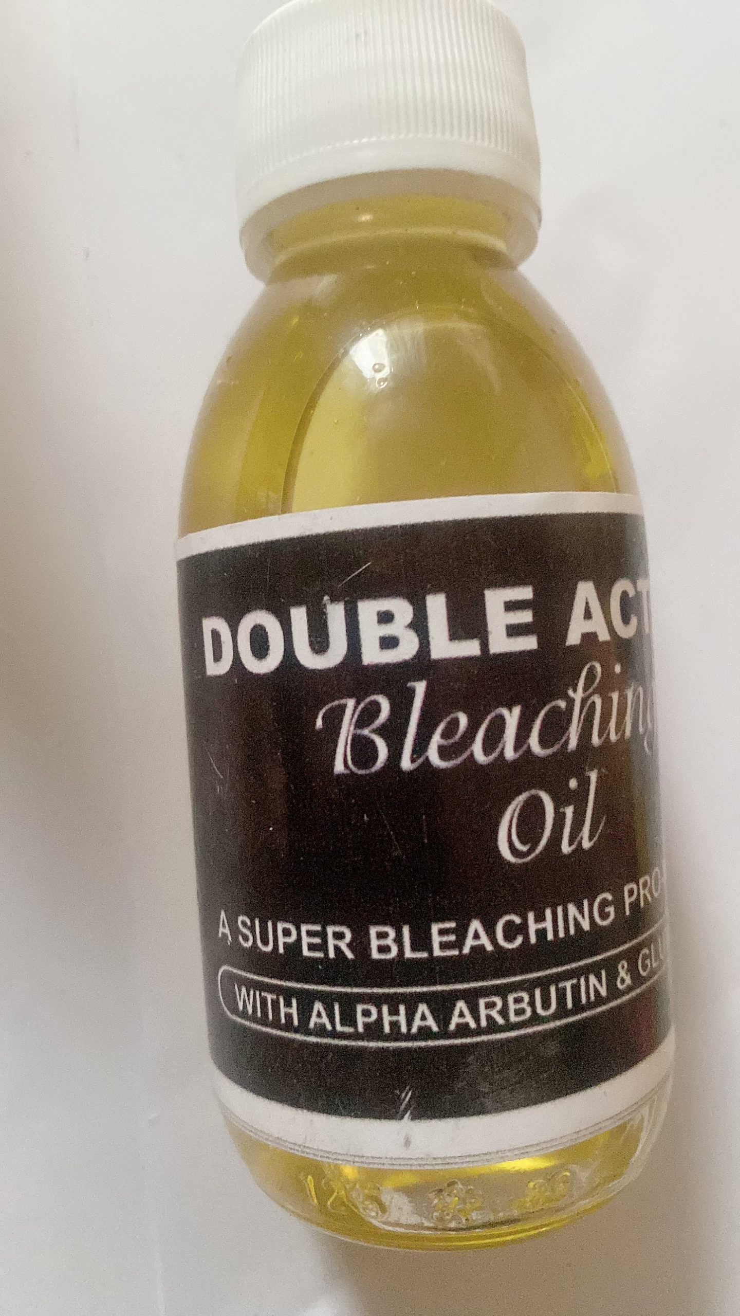 Double action Bleaching Oil instant white Add to lotion or apply