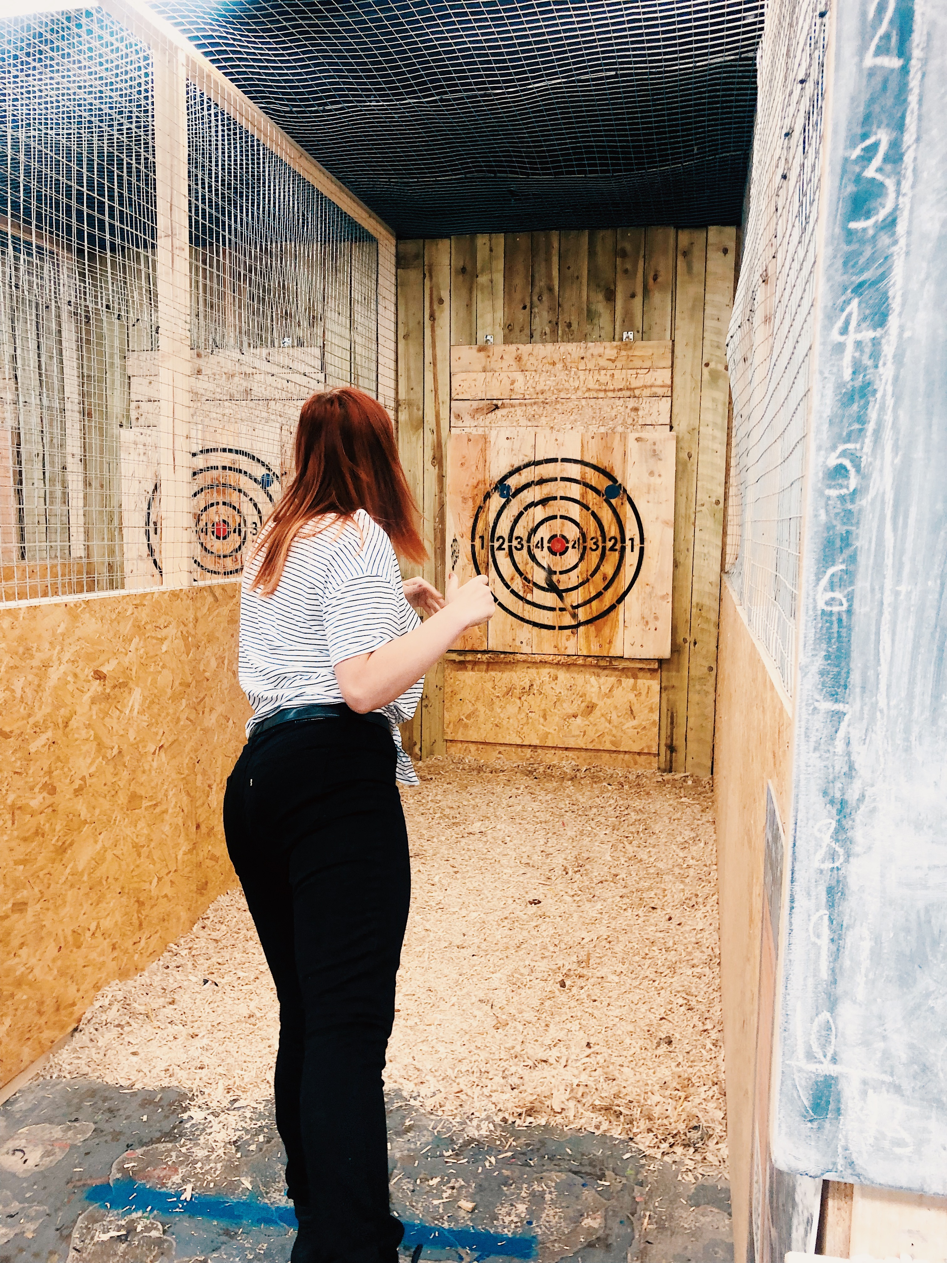 Axe throwing Burley Leeds Skinnedcartree