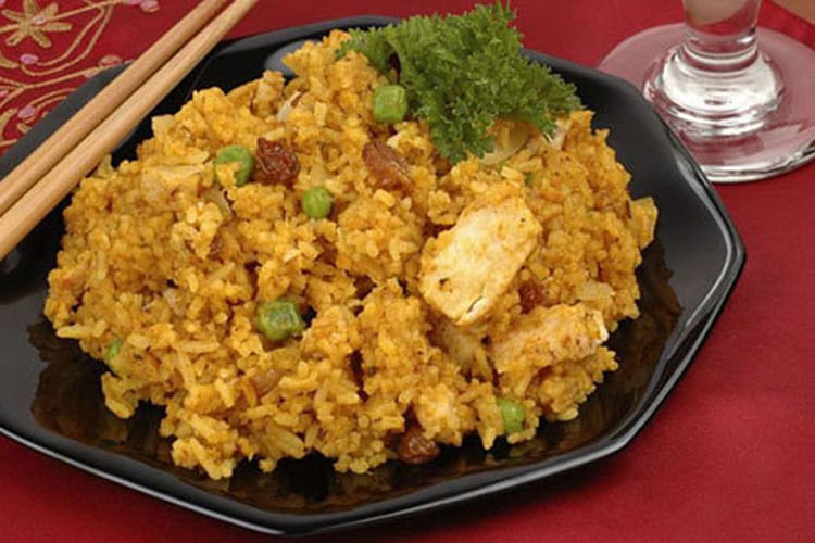 Slow Cooker Indian Chicken and Rice