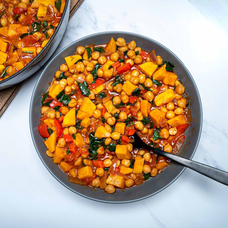 Spanish Chickpea and Sweet Potato Stew Skinny Spatula