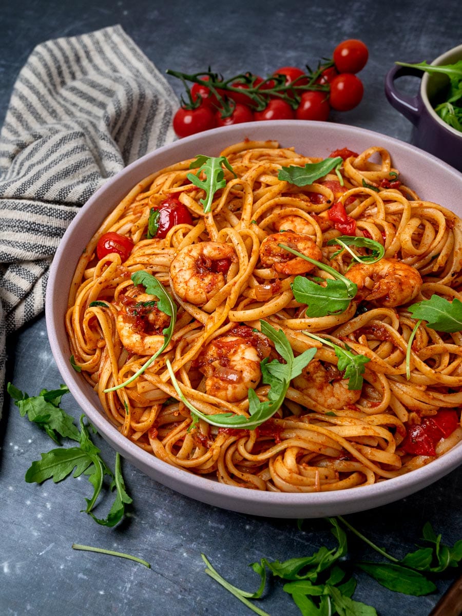 Prawn Chilli Pasta Skinny Spatula