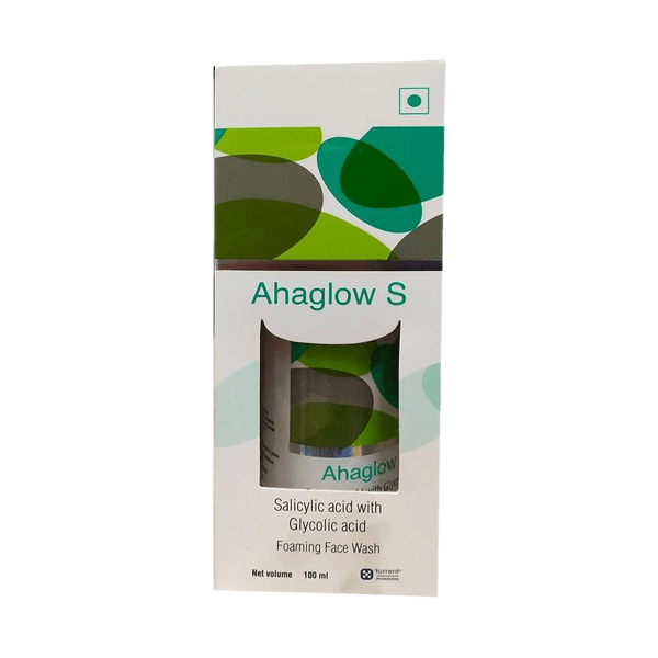 Ahaglow S 100ml Foaming face wash Skinorac