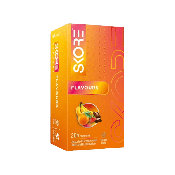 Skore Flavours Condoms Condoms with Flavors for Added Fun