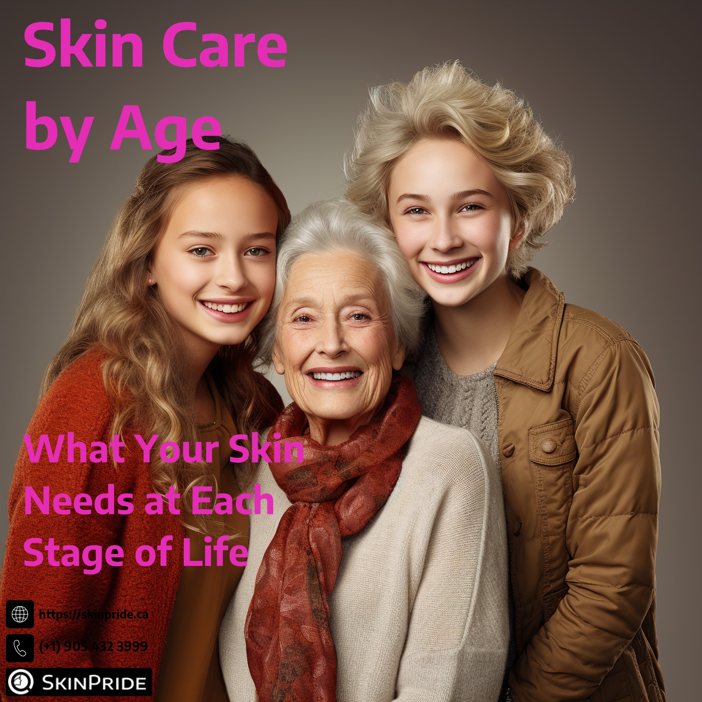 Skin Care by Age What Your Skin Needs at Each Stage of Life Skin Pride