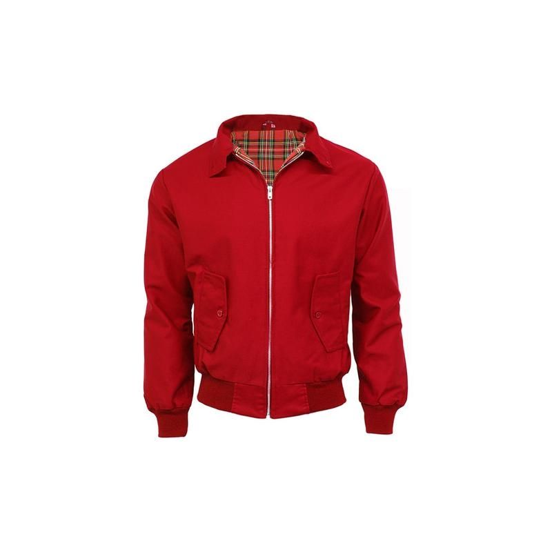 Red harrington jacket