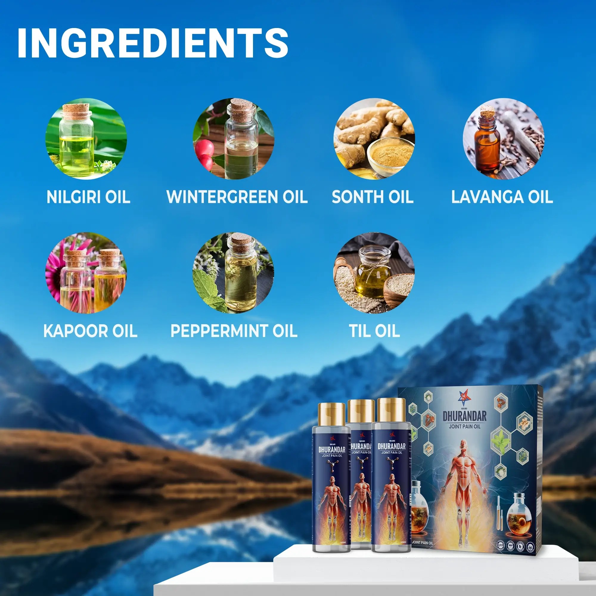 Dhurandar Oil ingredients