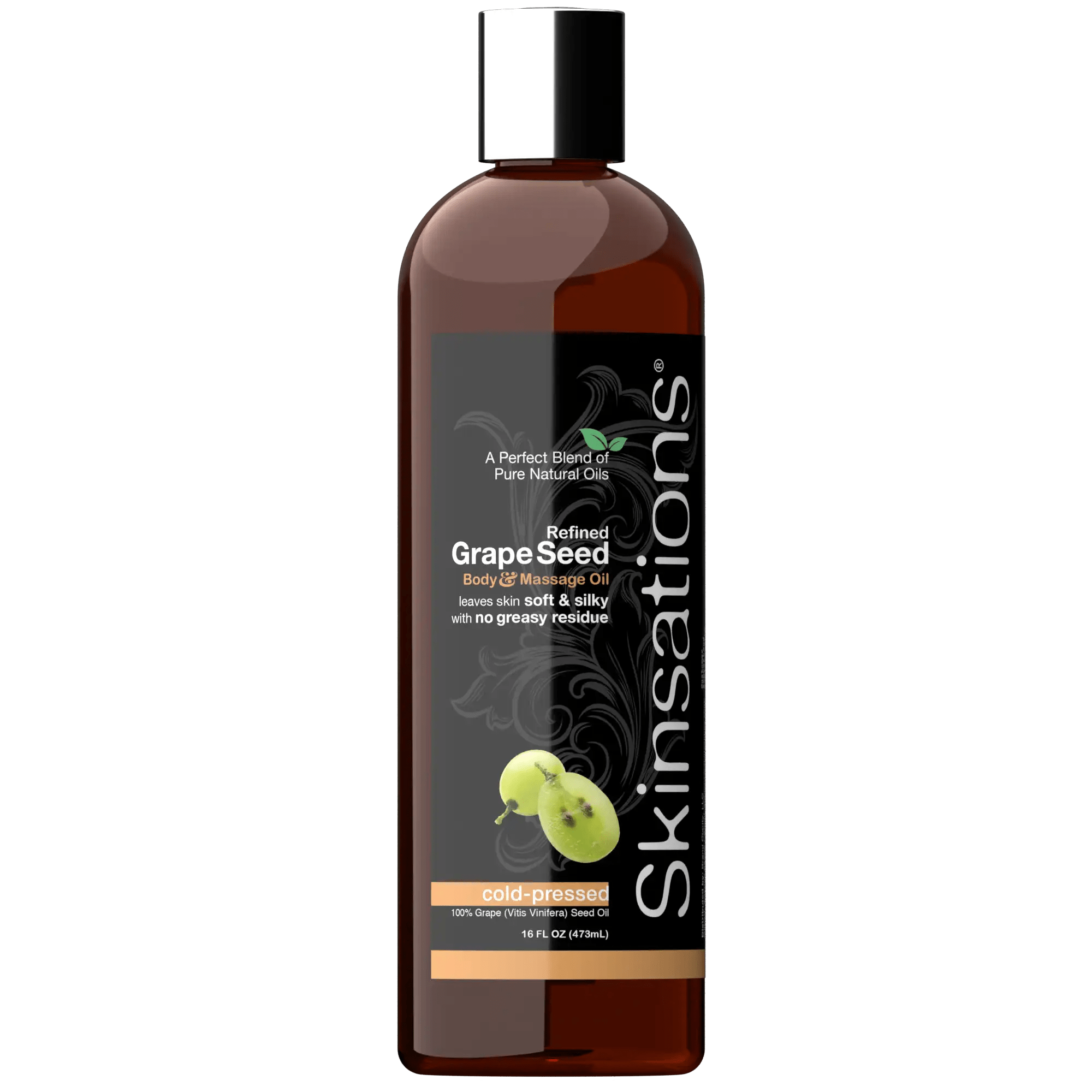 Grape Seed Oil 100 Pure, Refined 16oz Skinsations®