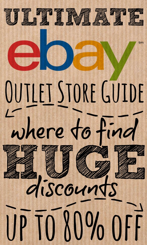 eBay Outlet Store Guide Get discounts & savings of up to 80