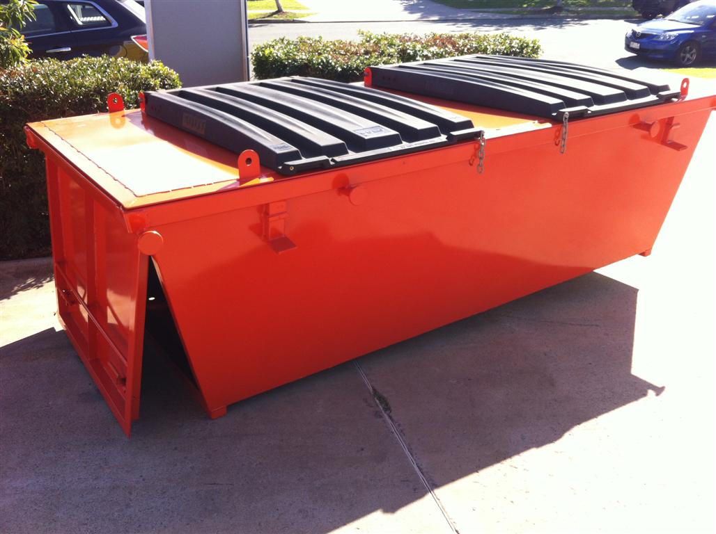 4m3 Lockable Skip Skip Factory