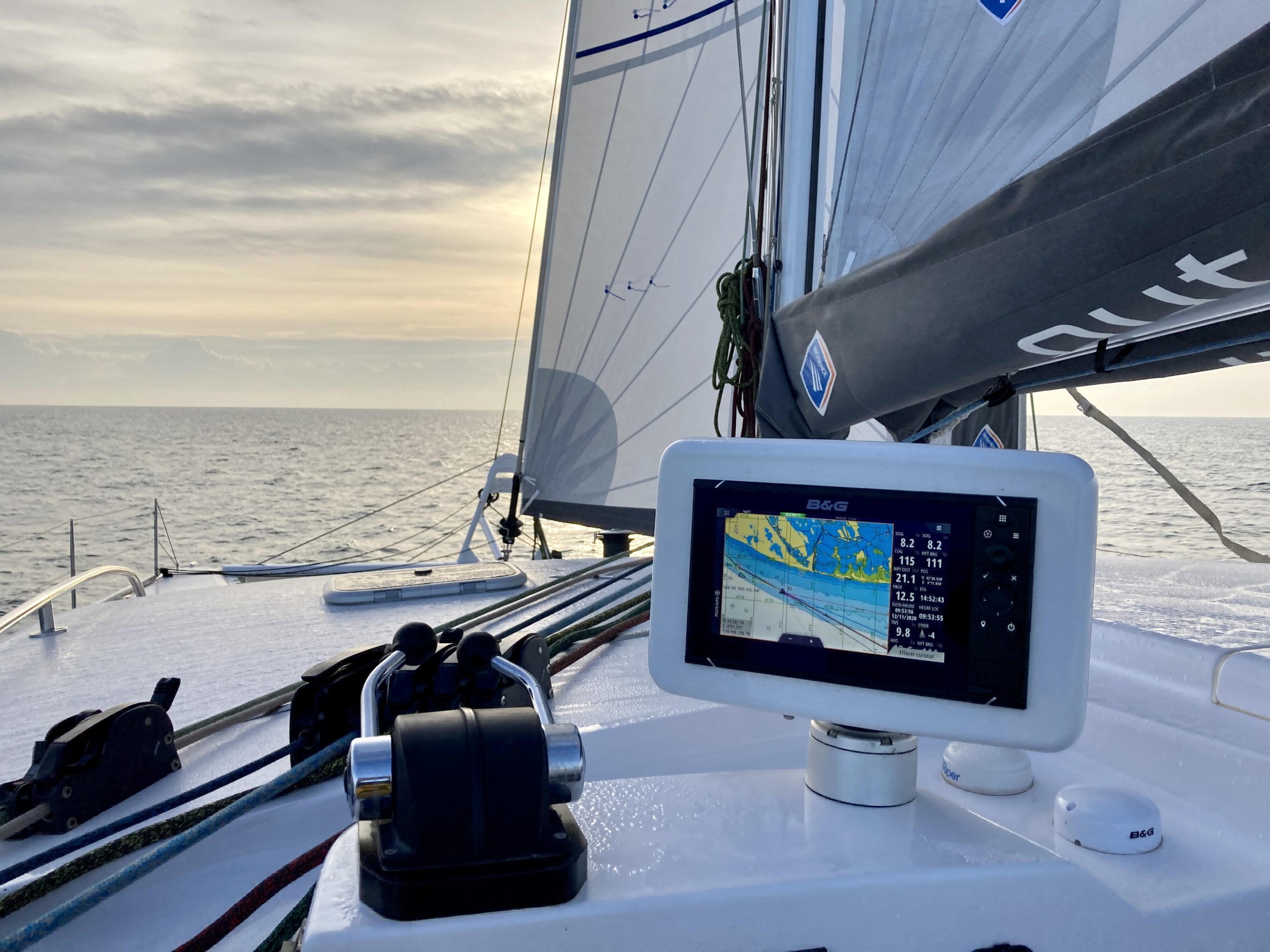 Convoyage en solo d’un Outremer 45 | Frédéric Augendre, skipper  professionnel