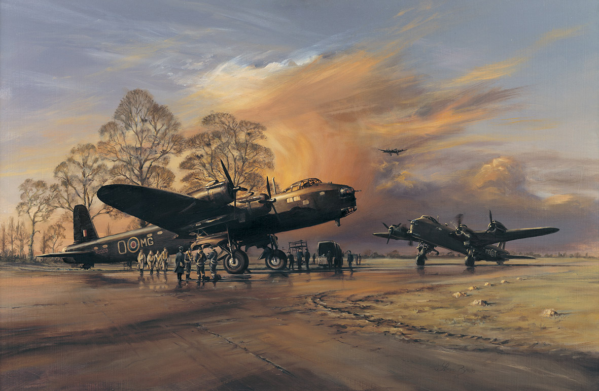 'STIRLING WORK' Military Artist Stuart Brown