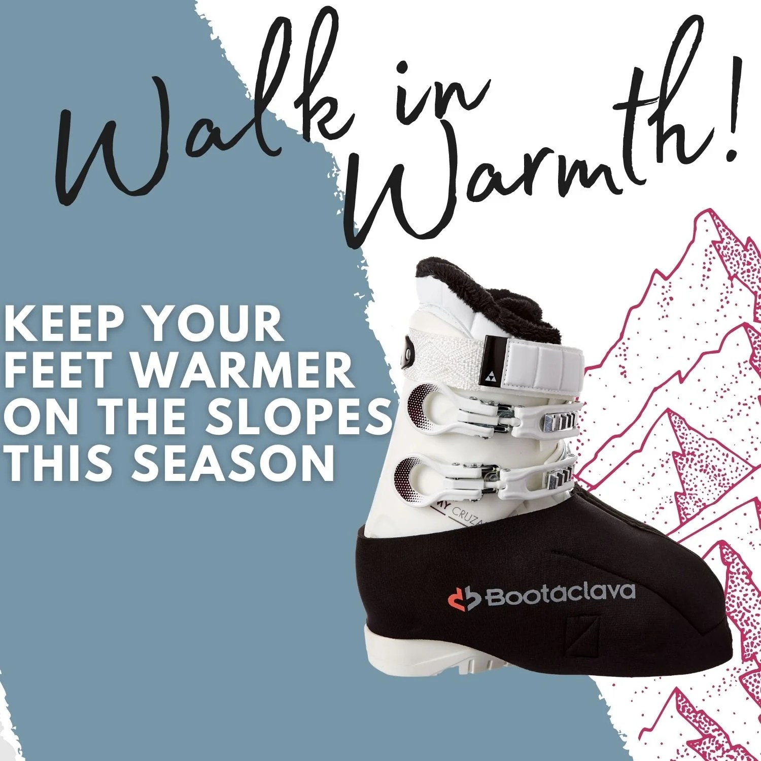 Bootaclava® Neoprene Ski Boot Warmers