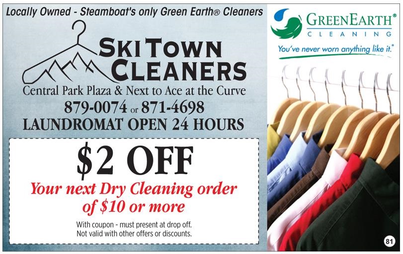 Coupons Ski Town Cleaners