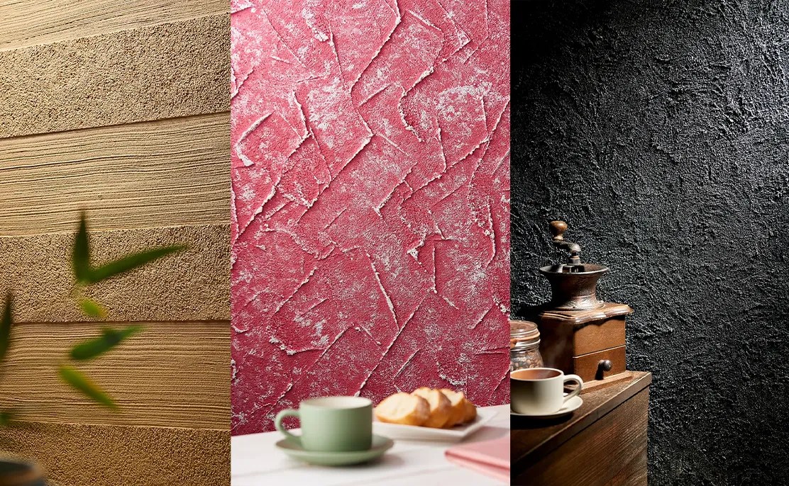 Rich Colours and Designs Are the Key! Sustainable Design SKK Singapore Texture Paints and