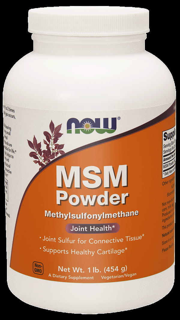 NOW Foods MSM Powder metylosulfonylometan w proszku 454g Sklep Swanson