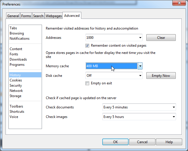 Check cached