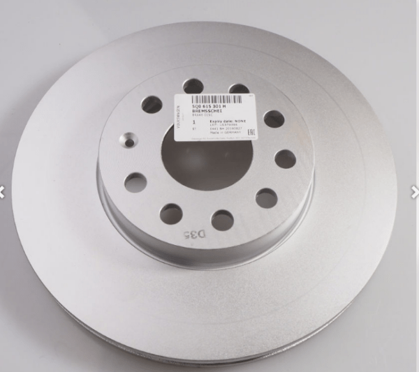 Škoda Octavia/Karoq 20142020 Front Brake Discs and Pads kit Genuine