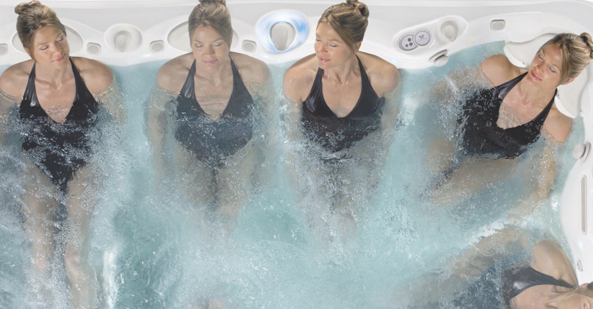 Hydromassage Benefits from a Hot Tub Skovish Pools