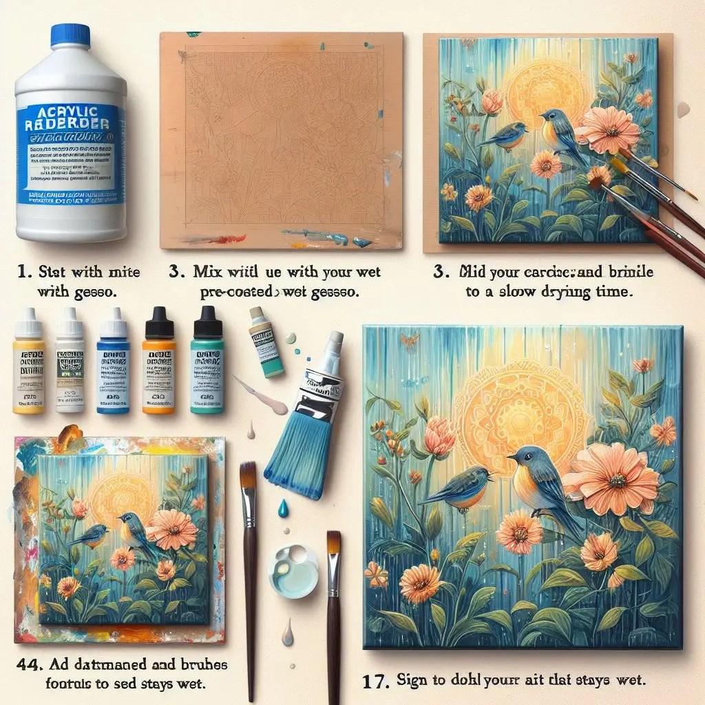 Guide on How to Use Acrylic Retarder SkriblBox