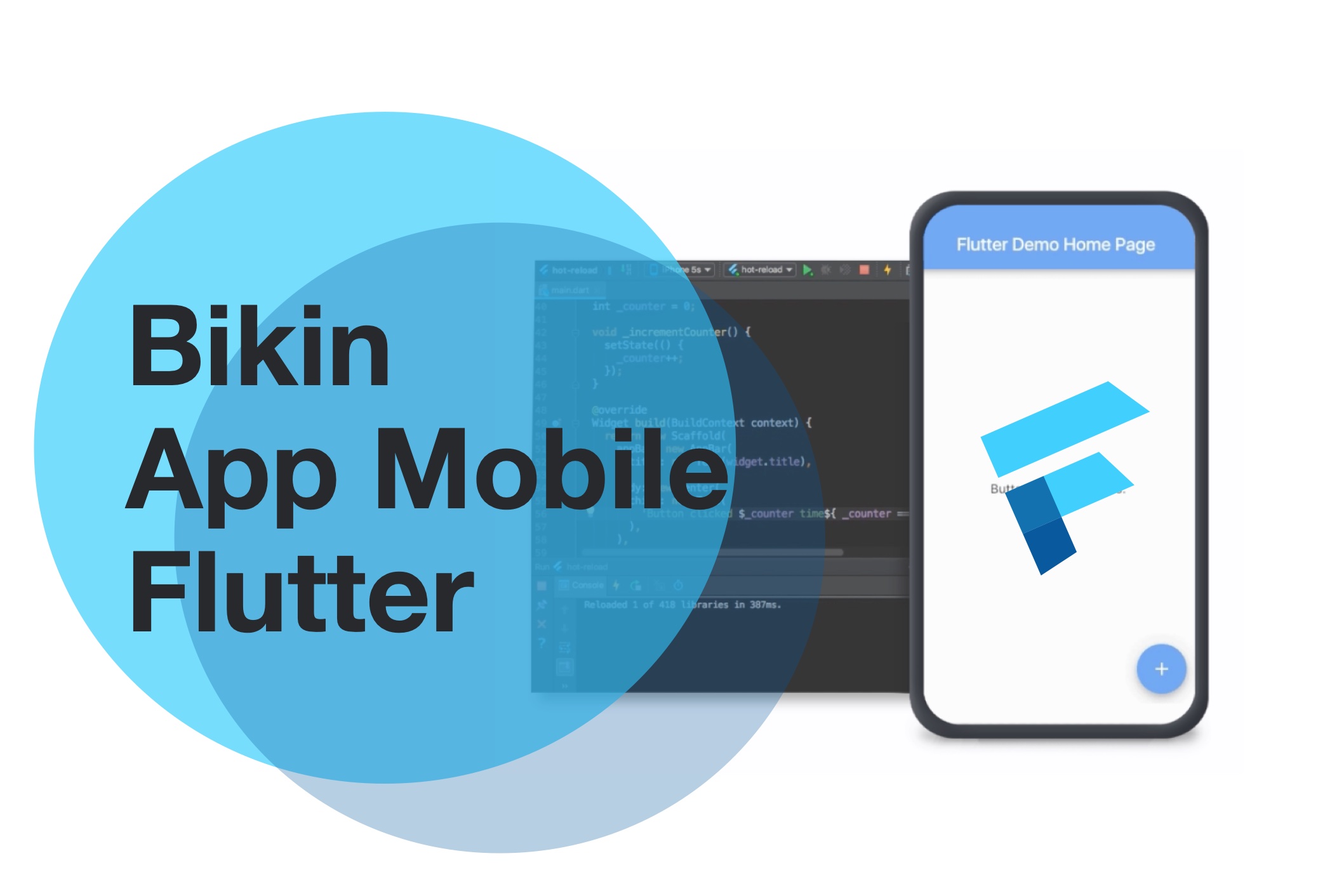 Aplikasi flutter pertama random word Sekolah Koding