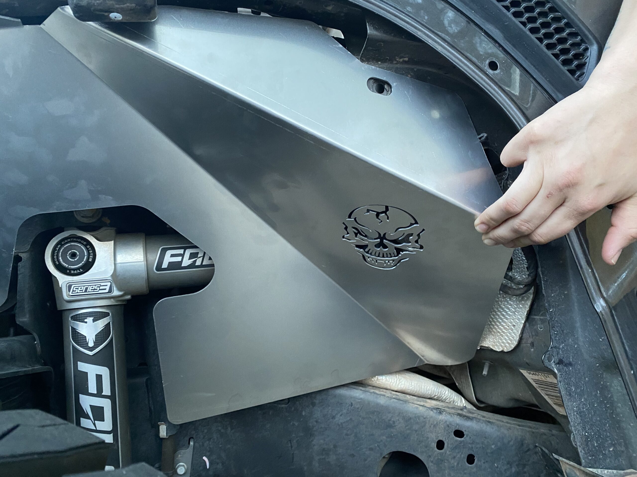 Custom Falcon Shock edition inner fenders (JL) Skull Krushers