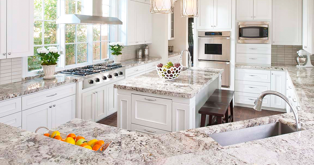 Alaska White Granite Countertops in VA, MD, Washington D.C.