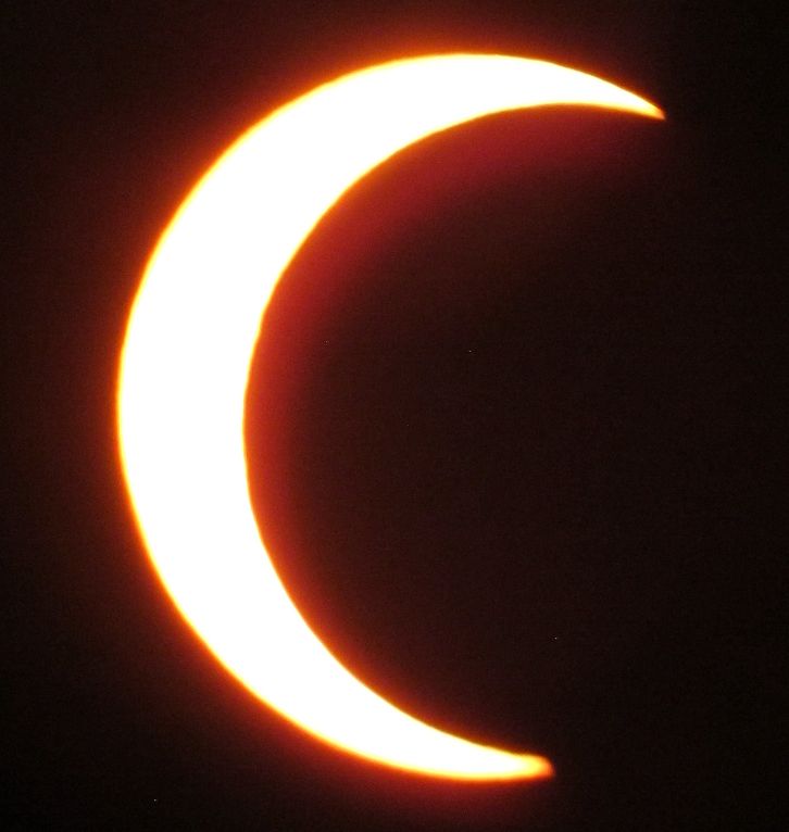 Maximum coverage in Granada Hills, CA Doug Pieschel Sky & Telescope