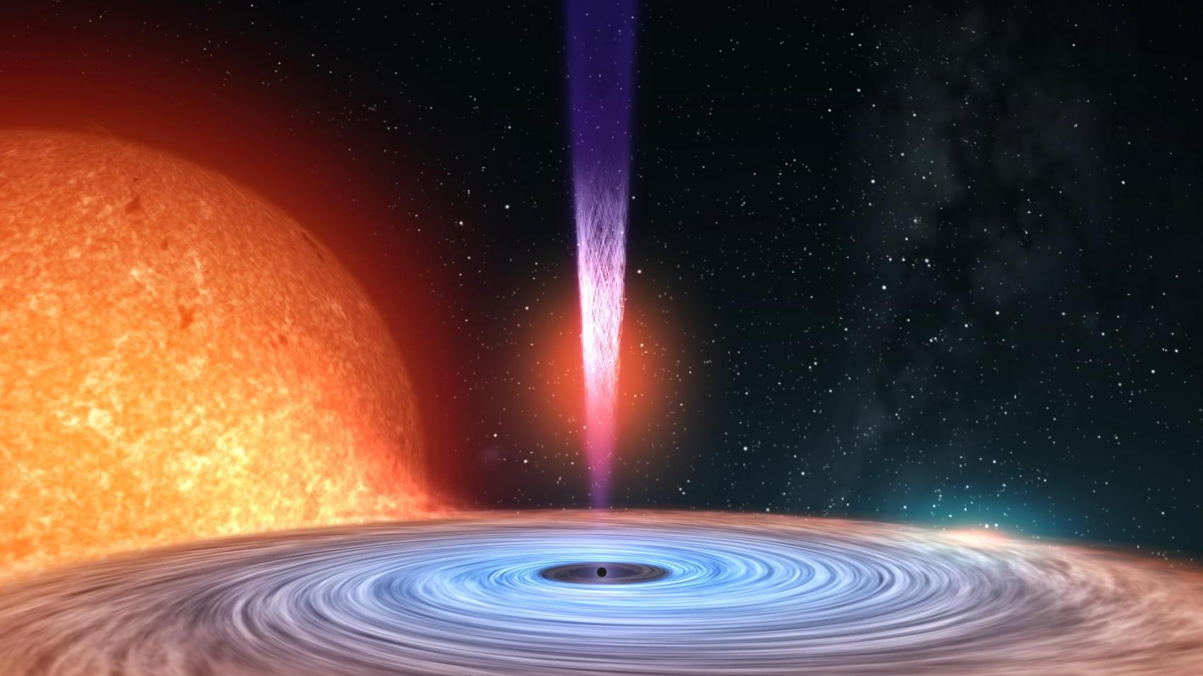 Astronomers Watch Black Hole Jet Launch Sky & Telescope Sky & Telescope