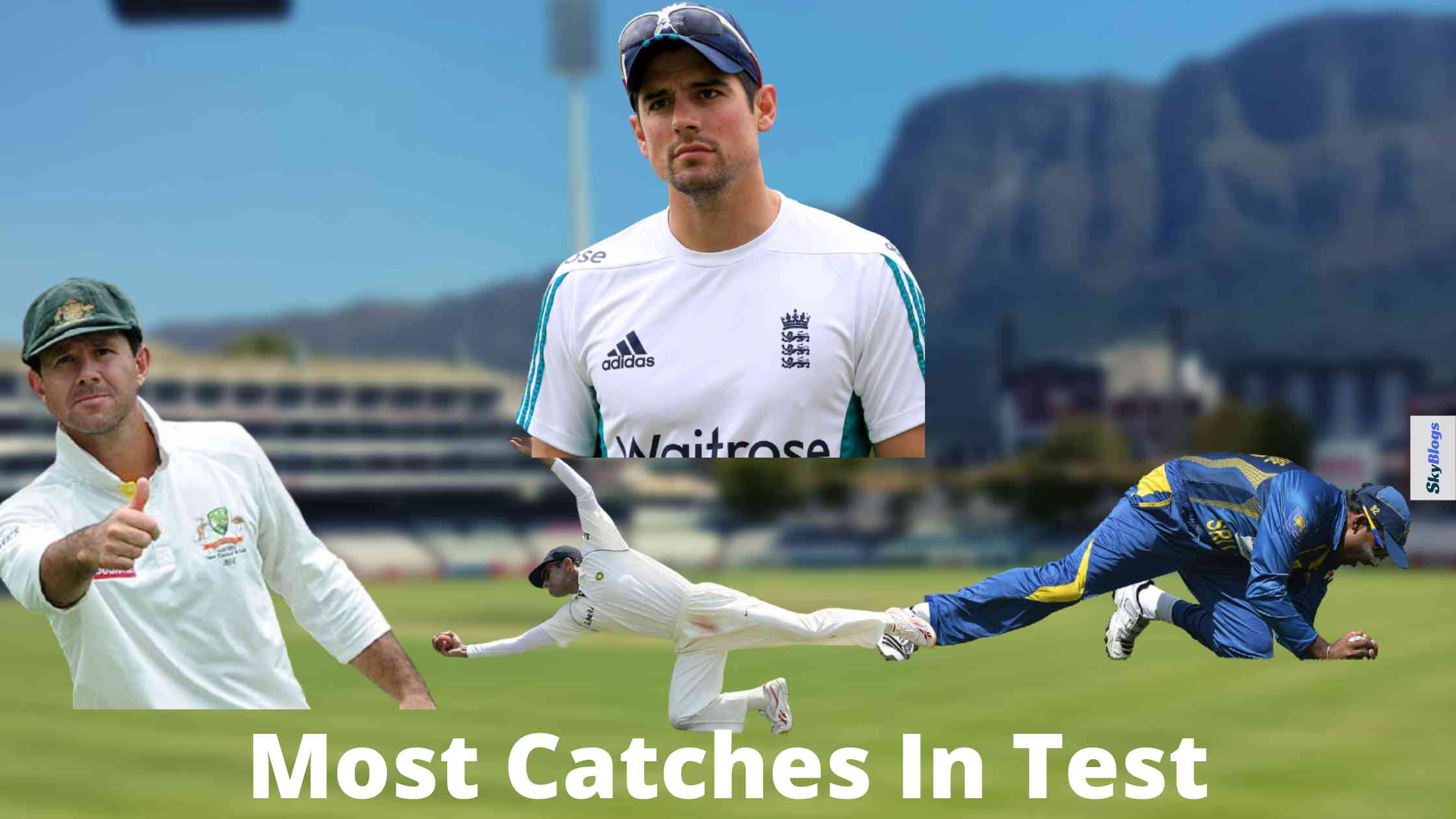 Most Catches In Test Cricket By NonWicket Keeper
