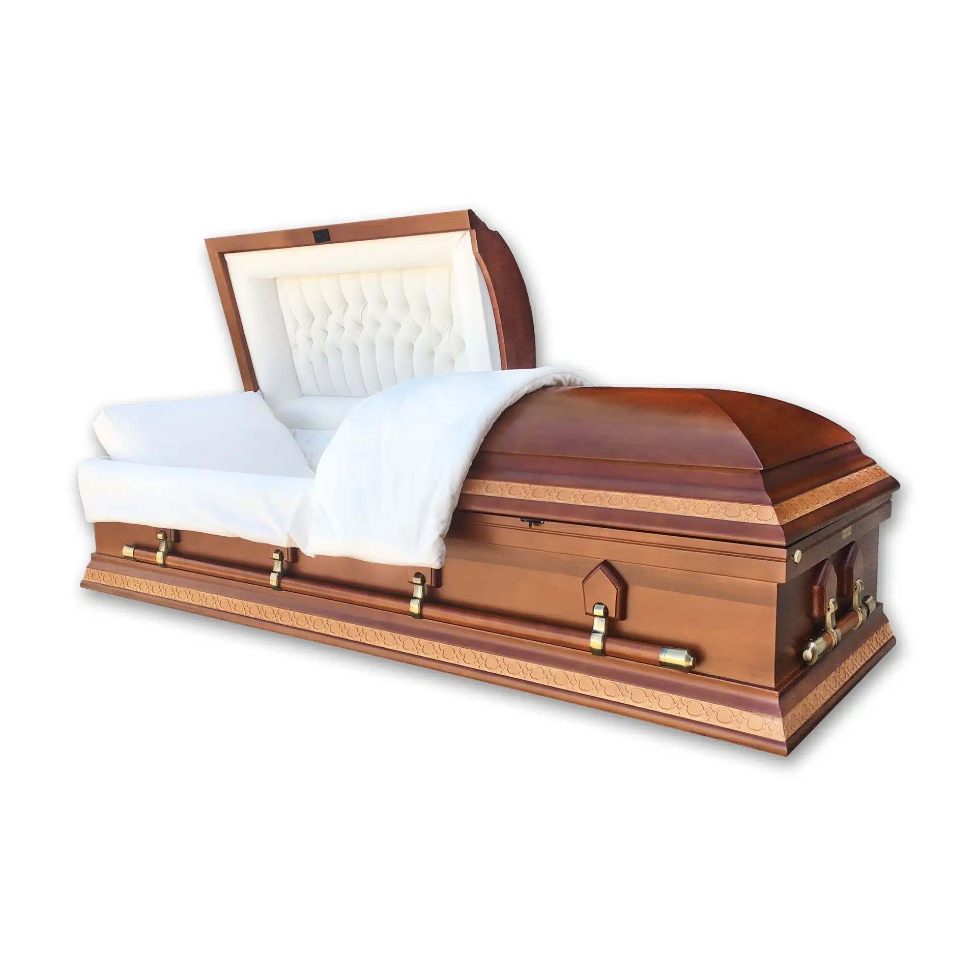 Olympus Solid Poplar Wood Casket Sky Caskets