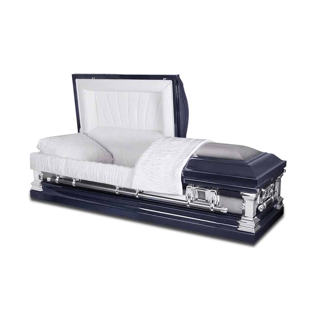 Liberty Stainless Steel Casket Sky Caskets