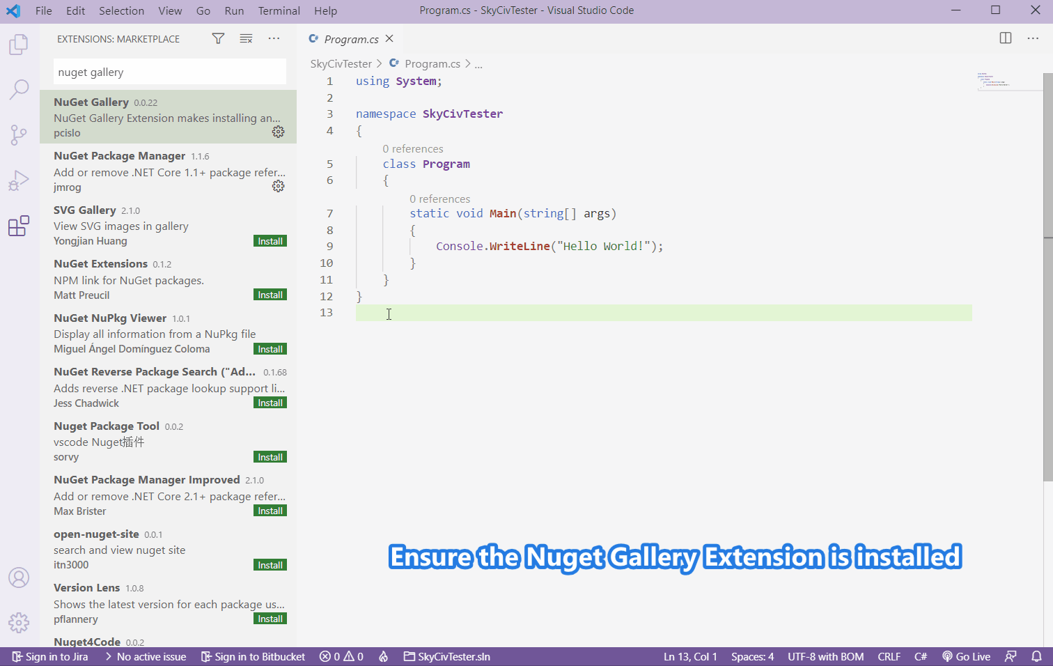 Install Typescript Compiler With Nuget Package Manager In Visual Studio
