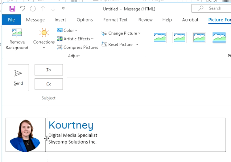 How To Create an Email Signature in Outlook Solutions