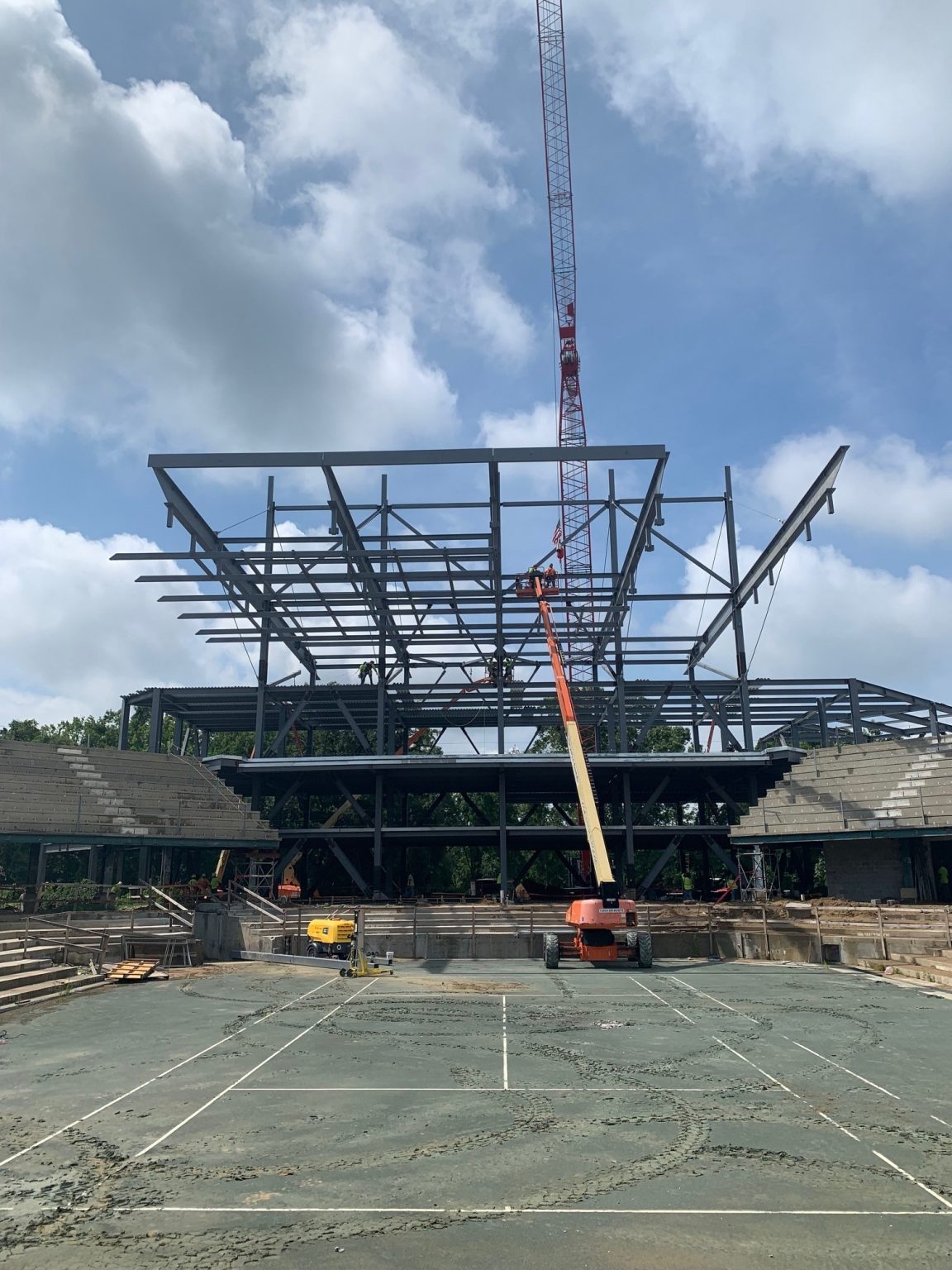SkyDeck Canopy at Credit One Stadium in Charleston SkyDeck